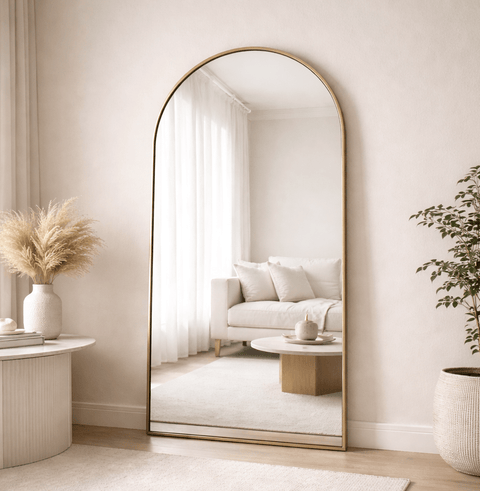 Arch Mirrors - Louvre Mirrors