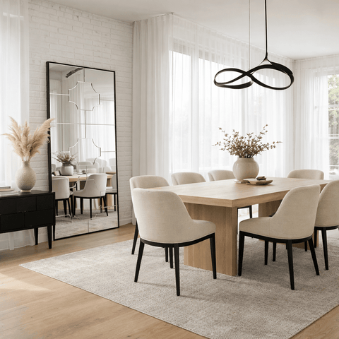 Dining Room Mirrors - Louvre Mirrors
