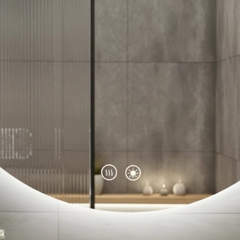 Frameless Mirrors - Louvre Mirrors