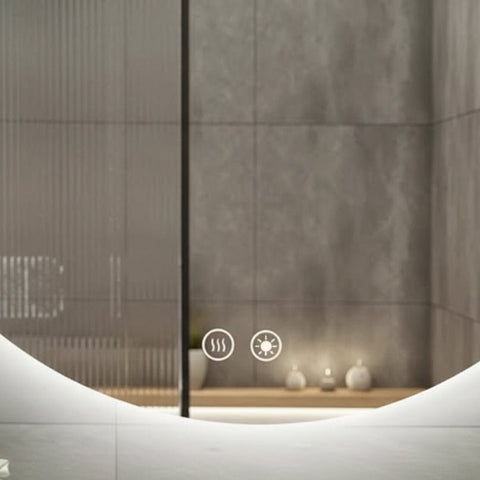 Louvre MirrorsHalo Backlit Round MirrorLED Mirror