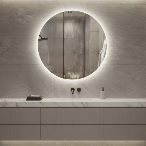 Louvre MirrorsHalo Backlit Round MirrorLED Mirror