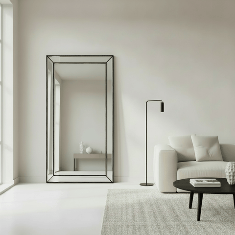 Louvre MirrorsPerla Beaded MirrorMirror