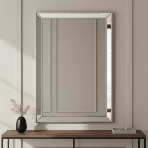 Louvre MirrorsPerla Beaded MirrorMirror