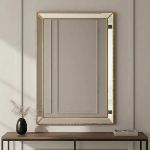 Louvre MirrorsPerla Beaded MirrorMirror